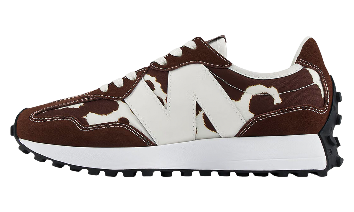 327 WMNS "Cow Print Pumpernickel Sea Salt" W327APC